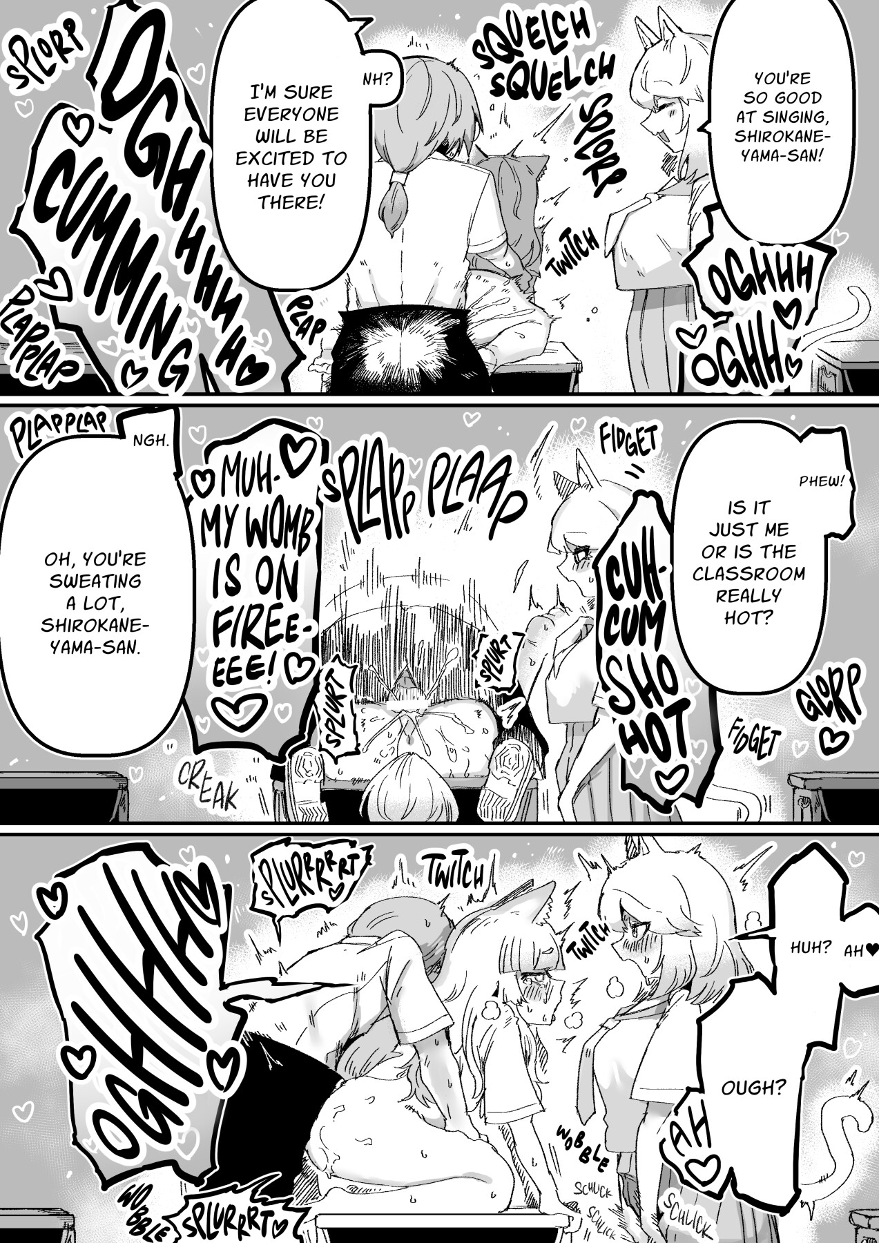 Hentai Manga Comic-The Foxgirl Next Seat-Read-23